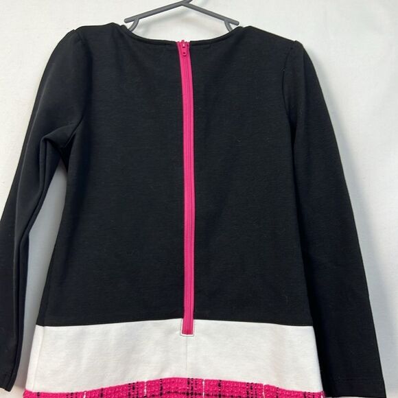 Hartstrings Black and Pink tweed dress size 5 NWT - Picture 7 of 14